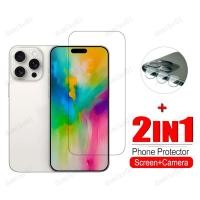 ราคา IPhone 16 Pro Maxกระจกนิรภัยฟิล์มสําหรับiPhone 15 14 Plus 13 12 11 Pro Max X XS Max XR 8 7 6 6s Plus SE 2022 2022 2 in 1 เลนส์กล้องกระจกนิรภัยป้องกันหน้าจอ (28736070531)