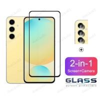 ราคา Samsung S24 FE ฟิล์มกระจกนิรภัยสําหรับ Samsung Galaxy S24 S24 S23 FE S23 S22 S22 S21 S21 Ultra A06 A05 A05s A04 A04s A03 A03 A03 A03s A02 5G กระจกป้องกันหน้าจอ 2 ใน 1 (24393797551)