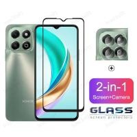 ราคา Honor X6b กระจกนิรภัยคลุมทั้งหมดฟิล์มสําหรับ Honor X7b X8b X9b X6a X7a X8a X9a 90 Lite 70 X7 X6 X5 X9 X8 Plus 200 Pro Lite 5G ฟิล์มแก้วหน้าจอ1 กล้องเลนส์ (41962419474)