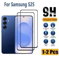 ราคา 1 2 ชิ้น Samsung S25 กระจกนิรภัยป้องกันหน้าจอสําหรับ Samsung Galaxy S20 S21 S22 S23 S24 S25 S10 S9 S8 หมายเหตุ 20 10 9 8 Ultra Pro Plus 5G คลุมทั้งหมดป้องกันหน้าจอ (29336428919)