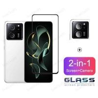 ราคา Xiaomi 13T ProกระจกนิรภัยสําหรับXiaomi Mi 10T 11T 12T 13T Pro POCO X5 X3 X4 Pro 5G GT X3 NFC 2 in 1 Full Coverageป้องกันหน้าจอเลนส์กล้องป้องกันฟิล์ม (40962386587)