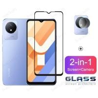 ราคา Vivo Y02 กระจกนิรภัยคลุมทั้งหมดฟิล์มสําหรับVivo Y35 Y16 Y02s Y15A Y15s Y15c Y01 Y22s Y12A Y12s Y20s G Y20i Y31 2021 Y21T Y33sกระจกป้องกันหน้าจอ 1G Y76 1G Y73 2 (28139733190)