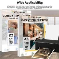 ราคา 100 Sheets A4 Glossy Single Sided Photo Paper 115 135gsm for Inkjet Printing Premium Quality Photo Printing Paper (53500884806)