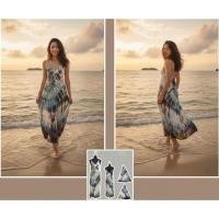 ราคา ซัมเมอร์นี้ต้องมี เดรสยาวลายมัดย้อมสุดฮอต ใส่แล้วสวยแซ่บเกินใคร ใหม่ มือ1 (23642697908)