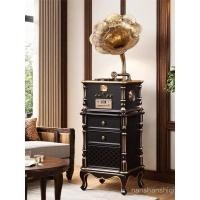 ราคา ซานลินนา เครื่องเล่นแผ่นเสียงย้อนยุค สไตล์อเมริกัน วินเทจ CD ไวนิล เครื่องเล่นแผ่นเสียงแบบออลอินวัน สไตล์ยุโรป สำหรับห้องนั่งเล่น วัตถุเก่า เครื่องเล่นแผ่นเสียง ลำโพง (40003390448)