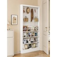 ราคา ชั้นวางเก็บของแบบแผ่นไม้อัดด้านหลังประตู ชั้นวางหนังสือเหล็กบางพิเศษ ชั้นวางหนังสือภาพสำหรับเด็ก ติดผนังแบบรวม ตู้แคบ ชั้นวางตั้งพื้น (27681748012)