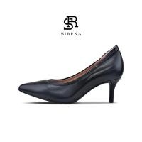 ราคา SIRENA รองเท้าหนังแท้ ส้น 2 5 นิ้ว รุ่น ISABELLA สีดำ รองเท้าคัทชูผู้หญิง ไซส์ 34 45 (7415153579)