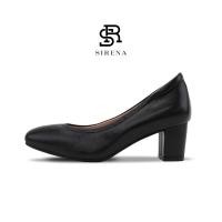 ราคา SIRENA รองเท้าหนังแท้ ส้น 2 นิ้ว รุ่น TIANA สีดำ รองเท้าคัทชูผู้หญิง (2721156047)