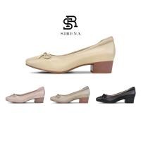 ราคา SIRENA รองเท้าหนังแท้ ส้น 1 5 นิ้ว รุ่น EMILY รองเท้าคัทชูผู้หญิง (19190674578)