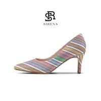 ราคา SIRENA รองเท้าส้นสูง 3 นิ้ว รุ่น IRIS สีเรนโบว์ รองเท้าคัทชูผู้หญิง (8522961707)