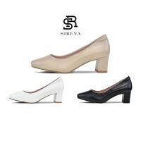 ราคา SIRENA รองเท้าหนังแท้ ส้น 2 นิ้ว รุ่น NALA รองเท้าคัทชูผู้หญิง (26653213788)