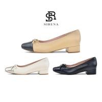 ราคา SIRENA รองเท้าหนังแท้ ส้น 1 5 นิ้ว รุ่น MIA รองเท้าคัทชูผู้หญิง (25536837306)