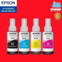 ราคา หมึก EPSON 664 Original T6641 T6642 T6643 T6644 หมึกแท้ L Series L100 L120 L200 L210 L220 L360 L365 L565 L1300 (42911771834)
