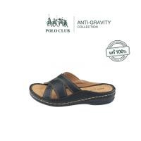 ราคา POLO CLUB รองเท้าแตะแบบสวม รุ่น AG 2848 สีดำ รองเท้าแตะผู้หญิง สูง 1 นิ้ว (7146842152)