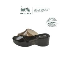 ราคา POLO CLUB รองเท้าแตะแบบสวม รุ่น JL 2807 สีดำ รองเท้าแตะผู้หญิง สูง 2 5 นิ้ว (24901001973)