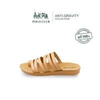 ราคา POLO CLUB รองเท้าแตะแบบสวม รุ่น AG 2738 สีเบจ รองเท้าแตะผู้หญิง (22565997447)