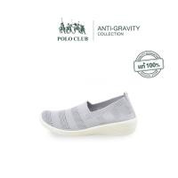 ราคา POLO CLUB ลดล้างสต๊อก รองเท้าผ้าใบผู้หญิง รุ่น AG 1950 สีเทา รองเท้าสุขภาพผู้หญิง (27277946399)