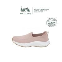 ราคา POLO CLUB รองเท้าผ้าใบผู้หญิง รุ่น AG 2002 สีชมพู รองเท้าสุขภาพผู้หญิง (29392696812)