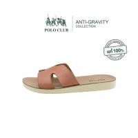ราคา POLO CLUB รองเท้าแตะแบบสวม รุ่น AG 2835 สีชมพู รองเท้าแตะผู้หญิง รองเท้าแตะหนังแท้ (42857143040)