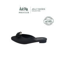 ราคา POLO CLUB รองเท้ายาง รุ่น JL 4013 สีดำ รองเท้าเปิดส้นผู้หญิง แนะนำ 1ไซซ์ (26726434298)