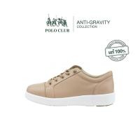 ราคา POLO CLUB รองเท้าผ้าใบหนัง รุ่น AG 2000 สีนู้ด (42068015526)
