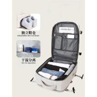 ราคา กระเป๋าเดินทางกระเป๋าเป้สะพายหลังผู้ชายผู้หญิงขนาดใหญ่ ความจุแฟชั่นสบายๆการเดินทางเพื่อธุรกิจน้ํา เครื่องไล่กระเป๋าเป้สะพายหลังคอมพิว (26284148982)