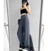 ราคา 5610 ไซด์M 3XL แฟชั่นกางเกงเอวสูงผู้หญิงลำลอง กางเกงหลวม รูปร่างเก๋ไก๋ สง่างามและเคลื่อนไหว (16061930219)