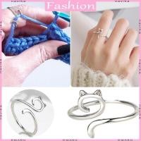ราคา Nav แหวนเส้นด้ายหูแมวปรับขนาดแหวนโครเชต์เริ่มต้นเครื่องมือถักเครื่องประดับ (26083043944)