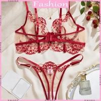 ราคา NAV ชุดชั้นในสตรี ซีทรูตาข่าย เชียร์ดอกไม้ Underwire (26037321759)