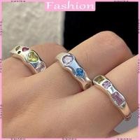 ราคา แหวนแฟชั่นพร้อมโอปอลและเพทายน่าสนใจ ออกแบบมาให้มีแสงระยิบระยับ (41867615483)