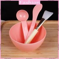 ราคา Nav 4PCS ชุดชามผสมใบหน้า DIY Facemask ผสมเครื่องมือซิลิโคนสําหรับชามใบหน้าแปรงแต่งหน้าไม้พายความงาม (28732998900)