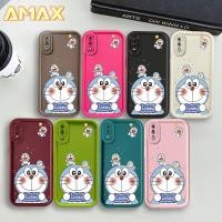 ราคา น่ารัก Blue Lucky Doraemon ซิลิโคนเคสโทรศัพท์สําหรับ Samsung Galaxy A02 A02S A03S A03 Core A04 A05 A05S A10 A10S M02 M02S M10 กันกระแทกปกหลัง (41519132102)