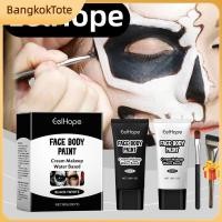 ราคา จัดส่งในพื้นที่ รองพื้นหลอดคู่สีดำและขาว 30 กรัม X 2 พร้อมแปรงแต่งหน้า คอนซีลเลอร์ปกปิดเต็มรูปแบบ ติดทนนาน กันน้ำ กันเหงื่อ สูตรให้ความชุ่มชื้นน้ำหนักเบา เหมาะสำหรับทุกสภาพผิว (55851627873)