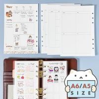 ราคา กระดาษรีฟิล Productive Plan A6 A5 Habit Tracker Planner Plan Bujo Bullet Journal Refill Paper สมุดแพลนเนอร์ mimisplan (22608055893)