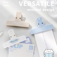ราคา คลิปหนีบกระดาษ Planwith อันใหญ่ Plastic Paper Clip mimisplan (7854346901)