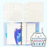 ราคา กระดาษรีฟิล 6 รู Minimal Plan เรียบๆมินิมอล A7 A6 A5 Planner Refill Paper Insert 6 Holes สมุดแพลนเนอร์ mimisplan (1064394393)