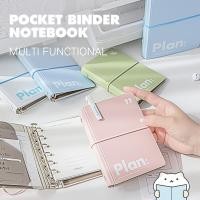 ราคา เซ็ต แพลนเนอร์ Pocket Binder A7 A6 Notebook Planner Diary Bujo สมุดบันทึก ไดอารี่ mimisplan (23460609258)