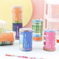 ราคา เทปตกแต่ง Landscape 4 ม้วน Masking Tape MT DIY Washi เทปวาชิ เทปกาว mimisplan (10785497815)