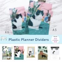 ราคา ที่คั่นแพลนเนอร์ CAT แบ่ง 5 หมวดหมู่ Plastic Planner Dividers Tab Refill Divider Index ดัชนี A6 A5 mimisplan (1099151063)