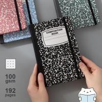 ราคา สมุดบันทึก A5 Bullet Journal Composition ขนาด A5 ปกแข็ง 5mm Dot BuJO Notebook สมุดโน้ต บูโจ mimisplan (24542624814)