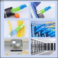 ราคา MOON Single Mode 9 125 SC สําหรับ APC ชาย LC UPC หญิง HybridOptical Fiber อะแดปเตอร์เชื่อมต่อ Pigtail Flange Coupling C (49652038925)