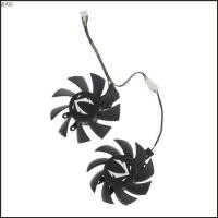 ราคา MOON 1 2 ชิ้น 75 มม CF8015H12S 4Pin กราฟิกการ์ดพัดลมระบายความร้อนสําหรับ ZOTAC GAMING GeForce GTX 1660 SUPER VGA Cooler (44223373003)