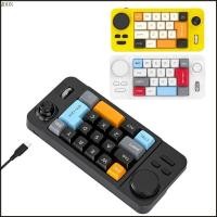 ราคา MOON 19 Key Gaming Keyboard Backlits Hot Swappable Switches จอยสติ๊กเลื่อนล้อ (42526958411)