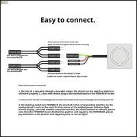ราคา External Computer Power Switches Button Desktop Mountable PC Start Key Aluminum ABS Design (47950910960)