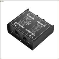 ราคา MOON Dual Channel Passive DI Box Box Box เครื่องมือแปลงสัญญาณสมดุลที่ไม่สมดุล (40126723005)