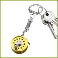 ราคา พวงกุญแจแหวนโลหะตกปลา Reel จี้ Miniature พวงกุญแจกระเป๋าเป้สะพายหลังพวงกุญแจสําหรับกระเป๋าถือกระเป๋าสตางค์โทรศัพท์ antirtth (51752599374)