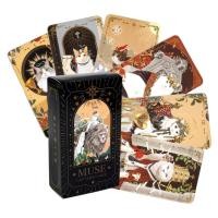 ราคา Muse Cat Tarot การ์ด 78 Card Fortune Telling เกมกระดานการ์ด Divination เครื่องมือเวอร์ชันภาษาอังกฤษมาตรฐาน Tarot Decks antirtth (28430685819)