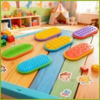 ราคา Fidget ของเล่น Slider Sensory สนุกแม่เหล็ก 6 ชิ้นผู้ใหญ่ Finger Sensory เลื่อนของเล่นสําหรับผู้หญิงผู้ชายครอบครัวเด็ก antirtth (42876842037)
