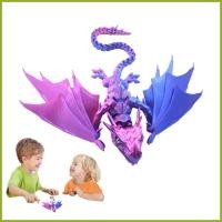 ราคา Articulated Flying Dragon 3D พิมพ์คริสตัลมังกรของเล่นความเครียด Relieving Articulated Dragon ตกแต่งบ้านพร้อม antirtth (52150895859)