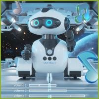 ราคา ของเล่นหุ่นยนต์ระยะไกล LED Eyes รีโมทคอนโทรลหุ่นยนต์สําหรับเด็กผู้หญิง Interactive Dance เพลงการเขียนโปรแกรมของเล่น antirtth (45350131606)